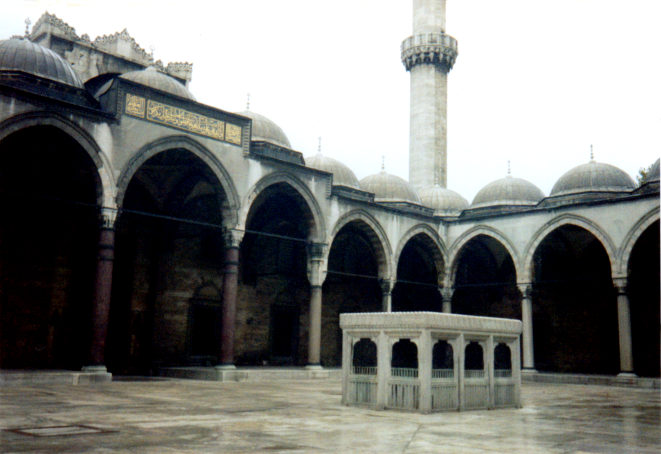 115 - 01.96-11A - Süleymaniye-moskee, Istanbul, oktober 1995