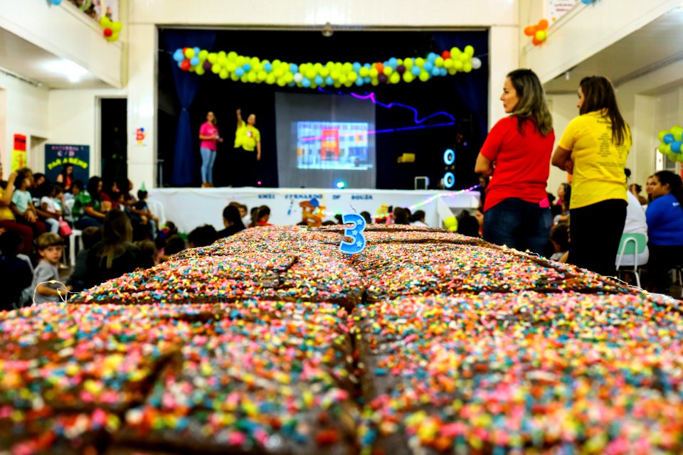 29.03.2019 - Aniversário de três anos da Emei Bernardo de Souza - Foto Michel Corvello