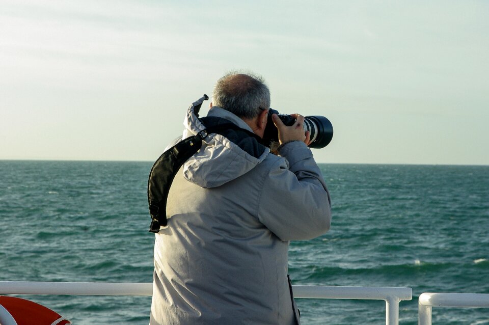 Zoom camera shooting