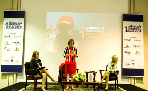22.03.2019 - Prefeita Paula Mascarenhas  é painelista do 1º Congresso Mulheres de Negócios da Zona Sul - Foto: Gustavo Vara