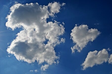 Cloud blue nature photo