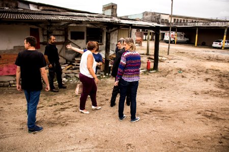 12.02.2019 - Prefeita Paula Mascarenhas recebe a visita  do superintendente da Susepe, Mario Santa Maria Junior, onde vistoriaram o Presídio Regional de Pelotas e a escola Franklin Olivé Leite - Foto: Gustavo Vara