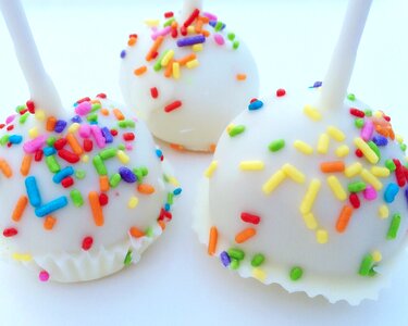 Dessert confectionery cake-pop photo