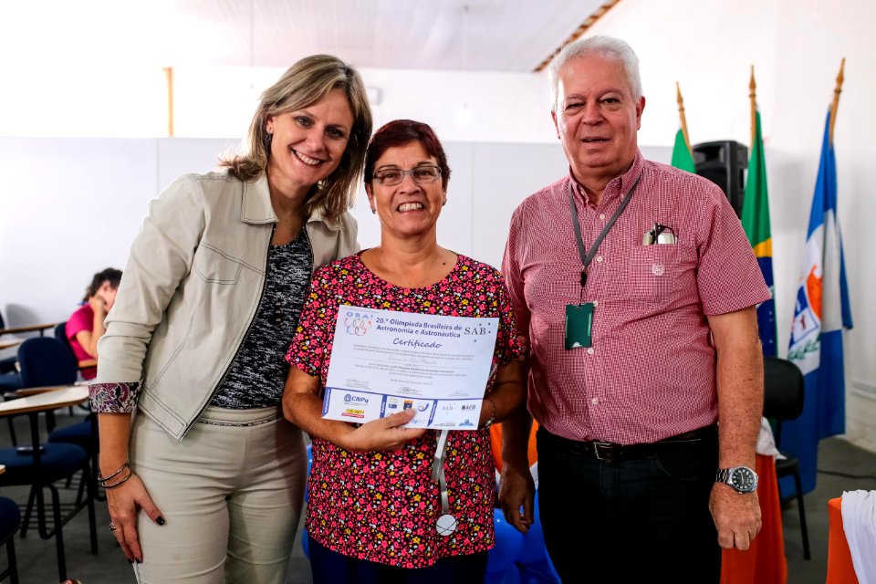 29.03.2018 SMED Entrega premiação Olimpíada de Astronomia - Fotos Gustavo Mansur