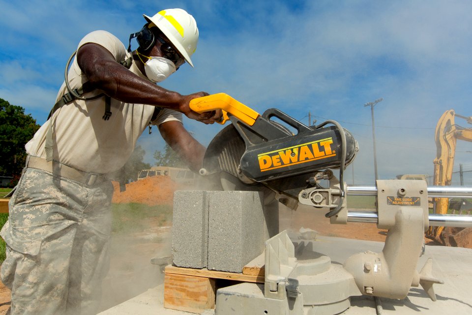 National Guard Builds Public Restroom