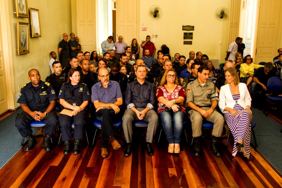11.02.2019 - Cerimônia de comemoração aos 29 anos da Guarda Municipal - Foto: Gustavo Vara