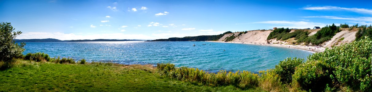 Sandy Cove panoramic photo