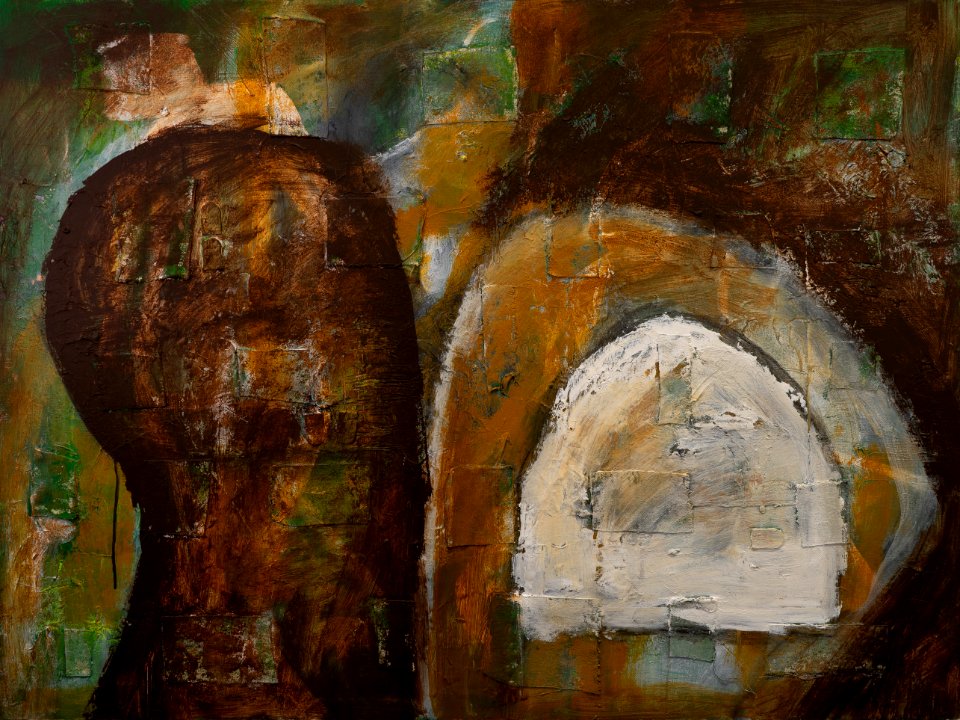 300 | Sharon Frey | Untitled 6 | Acrylic | 30x40