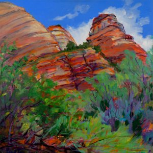 236 | Carol Lopatin | Escalante South | Acrylic | 22x22