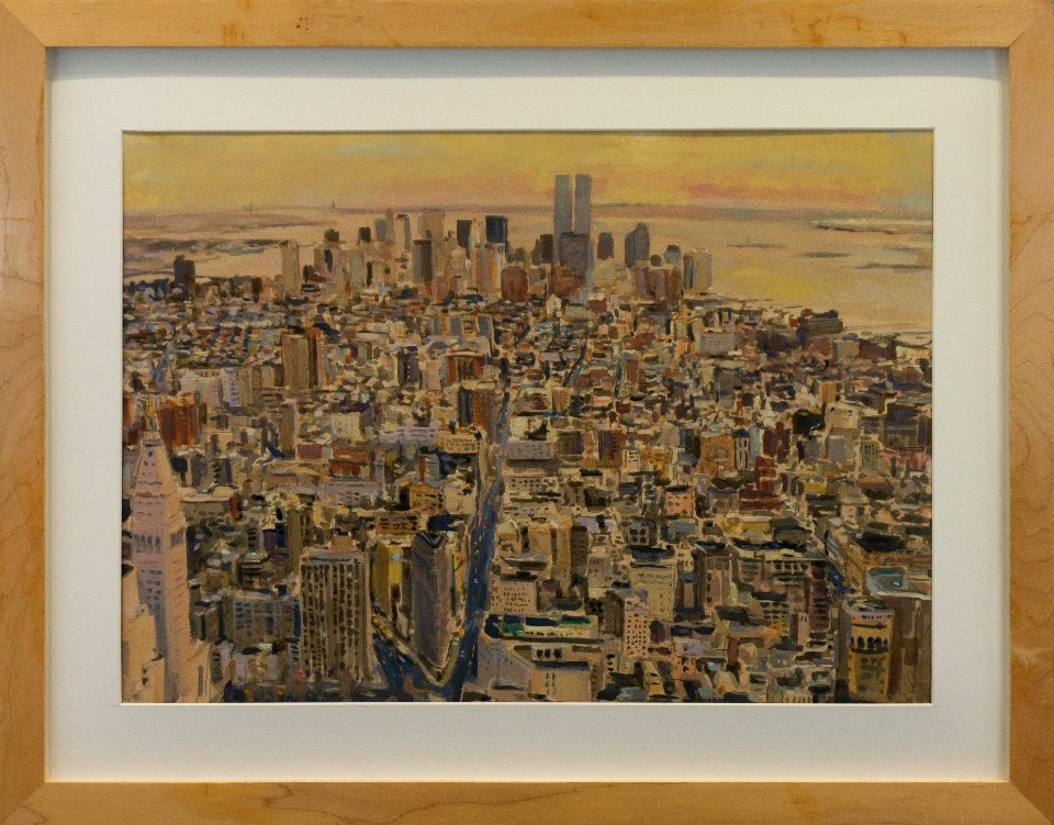 291 | Mike Francis | New York City | Gouache | 28x33