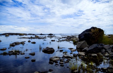 Rocky water