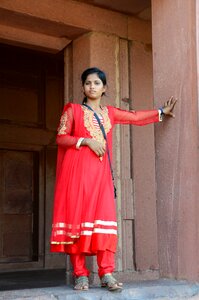 Sari traditional young nice