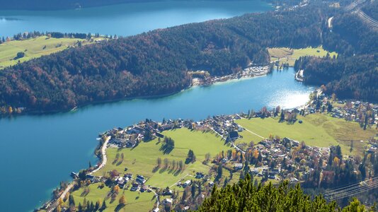 Blue lake walchensee