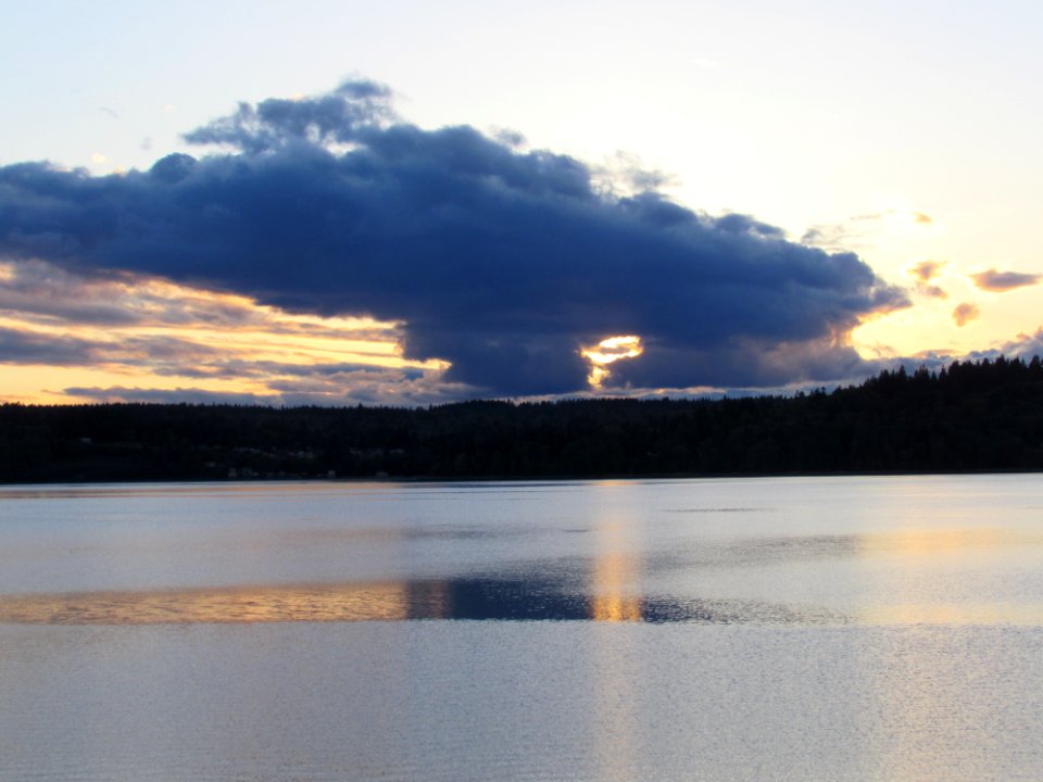 Colvos Passage & Clouds