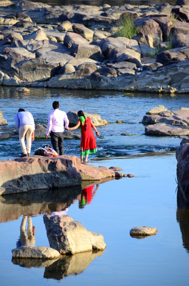 Reflection people ritual