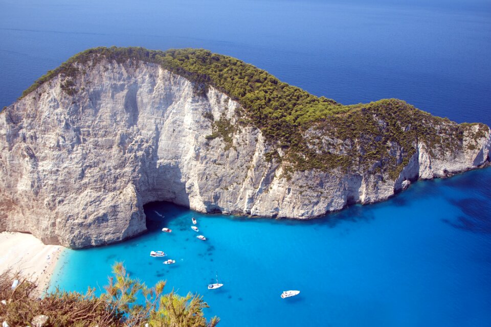 Sea blue summer