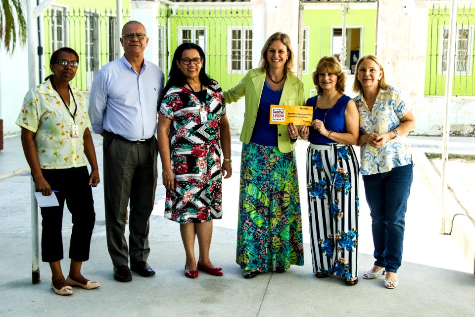 02.04.2019 - Prefeita Paula Mascarenhas realiza entrega da doação do Nota Legal Pelotense na Casa da Criança São Francisco de Paula - Foto: Gustavo Vara