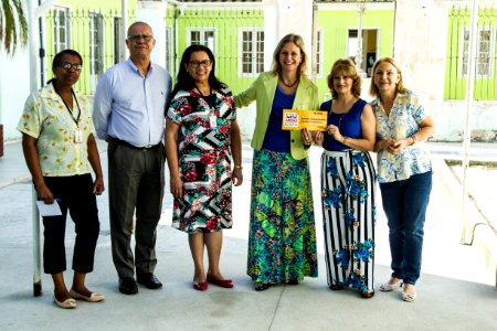 02.04.2019 - Prefeita Paula Mascarenhas realiza entrega da doação do Nota Legal Pelotense na Casa da Criança São Francisco de Paula - Foto: Gustavo Vara