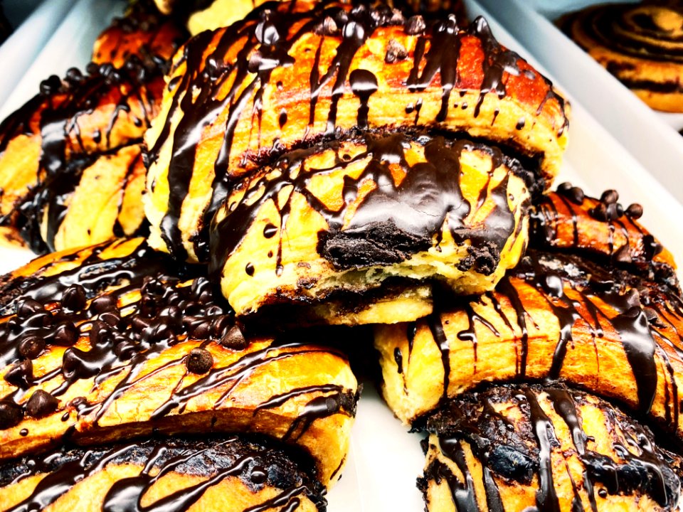 Kosher chocolate danish