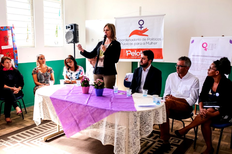 12.03.2018 Comemoração 4 anos Centro Referência à Mulher - Fotos Gustavo Mansur