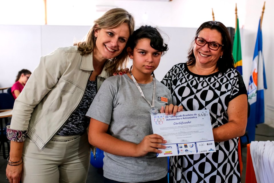 29.03.2018 SMED Entrega premiação Olimpíada de Astronomia - Fotos Gustavo Mansur