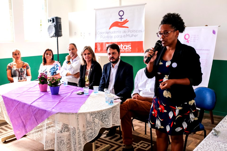 12.03.2018 Comemoração 4 anos Centro Referência à Mulher - Fotos Gustavo Mansur