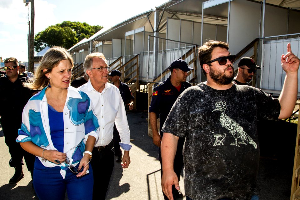 01.03.2019 - Prefeita Paula Mascarenhas realiza vistoria da montagem da estrutura do Carnaval 2019 - Foto: Gustavo Vara