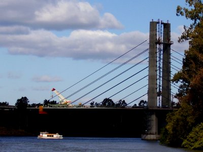 bridge and ferry