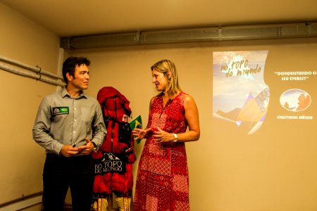 29.01.2019 - Palestra de Cristiano Muller - No topo do mundo: Conquistando oseu Everest, no Parque Tecnológico - Foto: Gustavo Vara