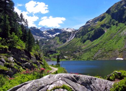 Wanderweg am Grünsee photo