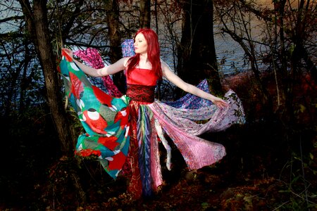 Fantasy wild dress