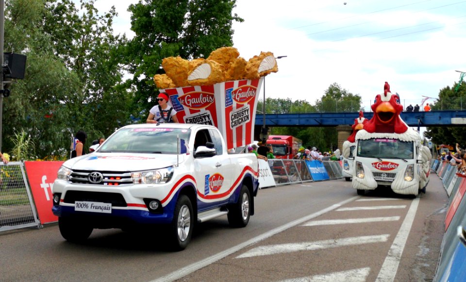 Tour de France Caravane Le Gaulois Chalon sur Saône 2019 photo