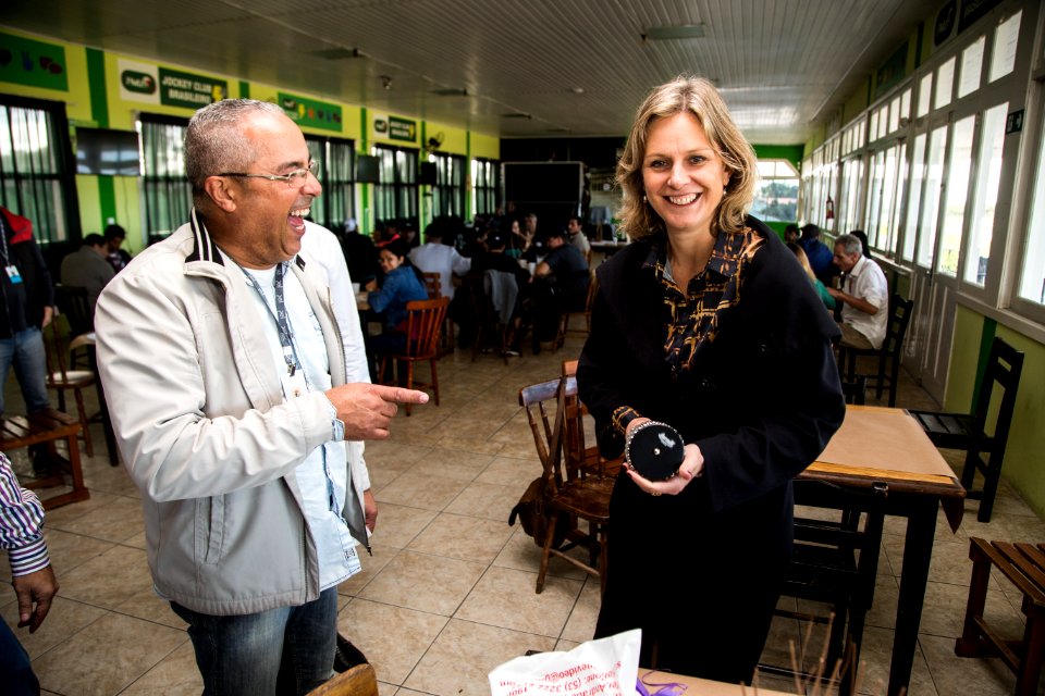 17.05.2019 - Prefeita Paula Mascarenhas participa do almoço de confraternização dos apenados do MOP com a presença de familiares - Foto: Gustavo Vara