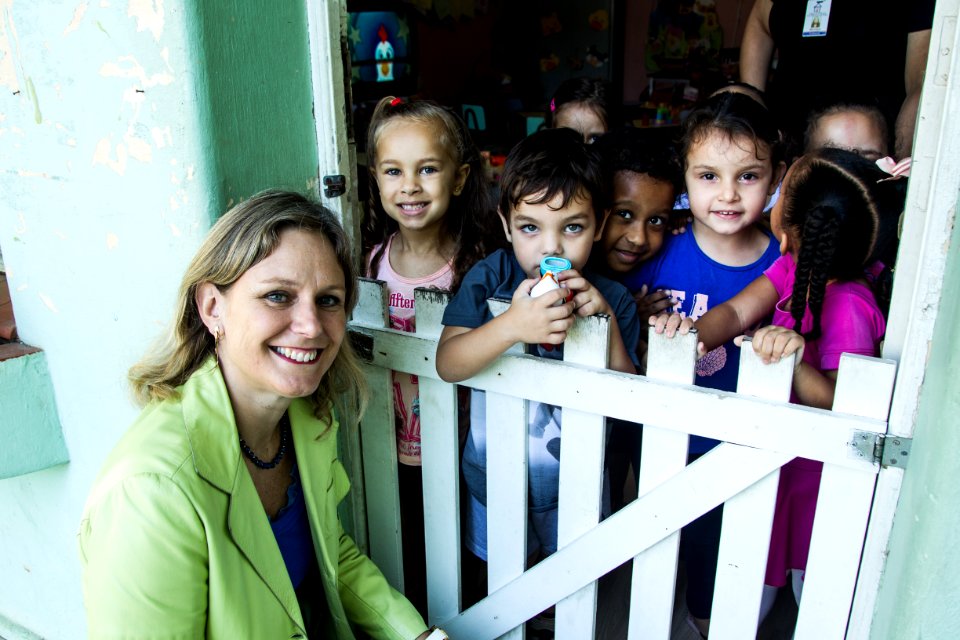 02.04.2019 - Prefeita Paula Mascarenhas realiza entrega da doação do Nota Legal Pelotense na Casa da Criança São Francisco de Paula - Foto: Gustavo Vara