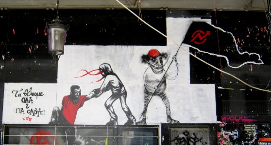 political graffiti