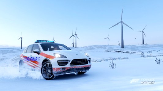 Forza Horizon 4 Porsche Cayenne Switzerland Gendarmerie