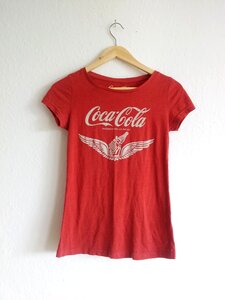 T shirt red coca-cola