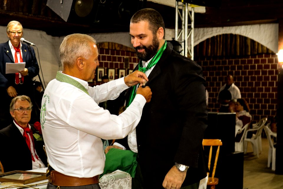 16.03.2019 - Vice-prefeito Idemar Barz no jantar e baile de posse da nova patronagem da União Gaúcha - Foto Michel Corvello