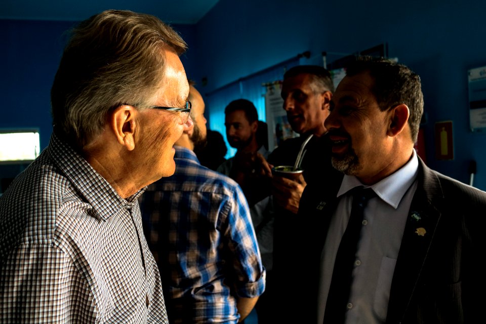 22.03.2019 - Vice-prefeito Idemar Barz representa prefeita em reunião da Azonasul em Arroio Grande - Foto Michel Corvello