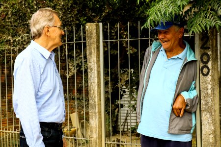 25.03.2019 - Vice-prefeito Idemar e secretário Roberto Ramalho visitam obras Rua Theodoro Born - Foto Michel Corvello