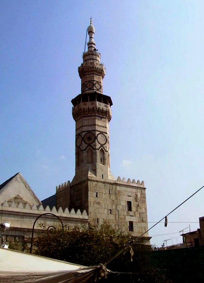 Omajjaden Moschee gr. Minarett