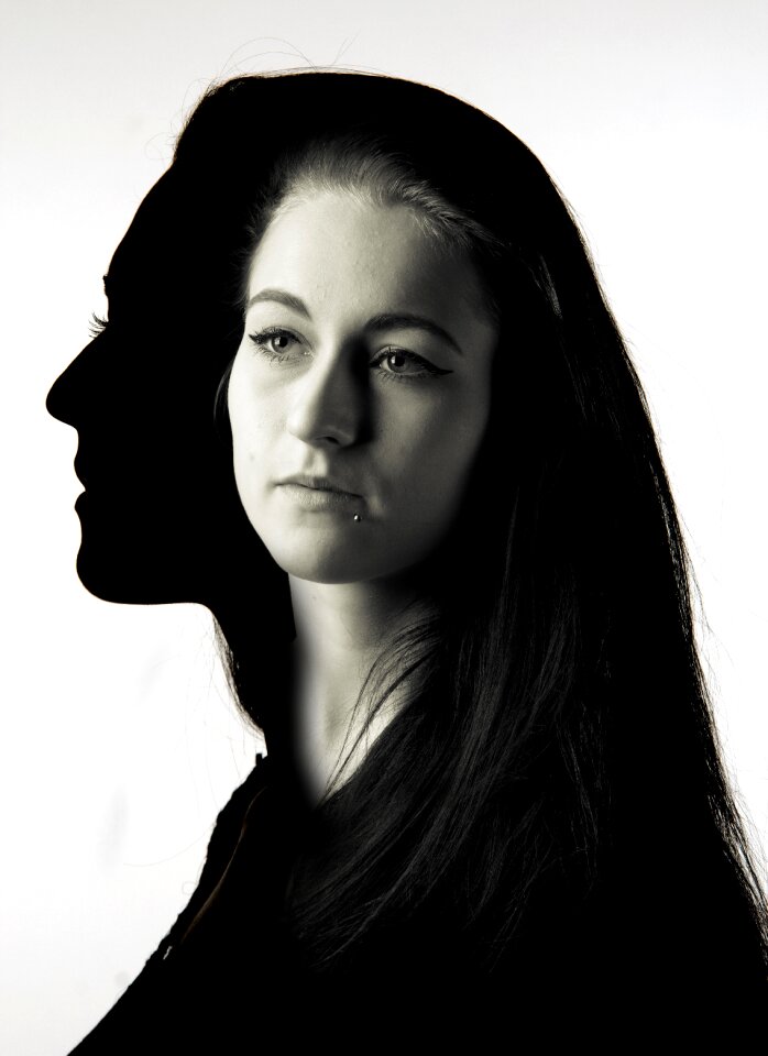 Woman girl art