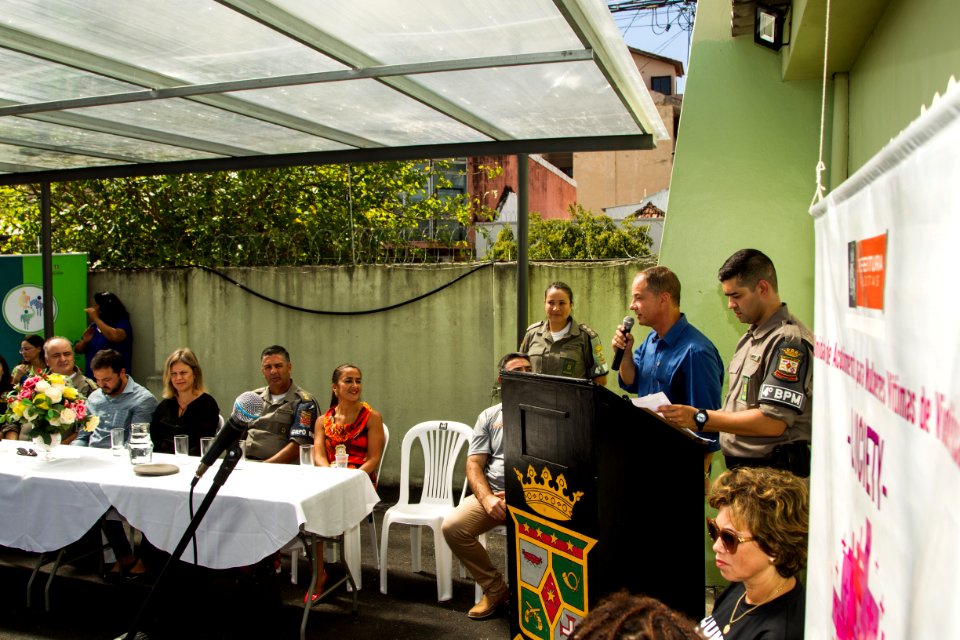 15.03.2019 - Prefeita Paula Mascarenhas e vice Idemar Barz no encontro de Acolhimento às Mulheres - Foto Gustavo Vara