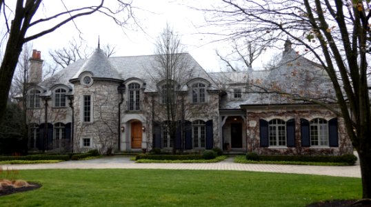 House on an Overcast Morning