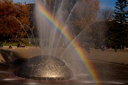 Fountain Rainbow photo