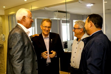 26.03.2019 - Idemar Barz representa prefeita no encontro da famurs sobre prêmio Boas Praticas - Foto Michel Corvello