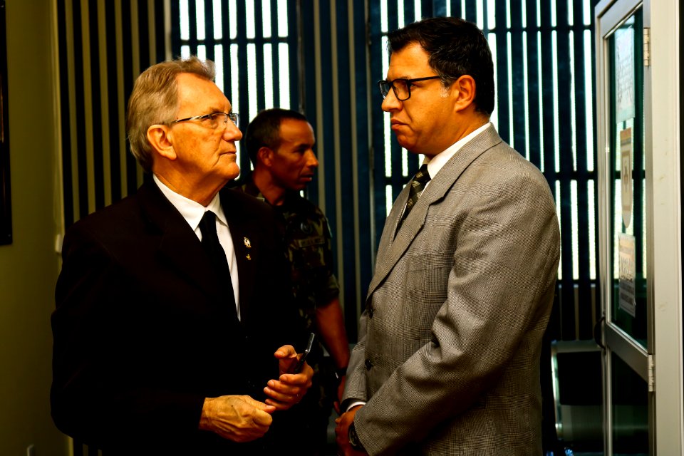 29.03.2019 - Vice-prefeito Idemar Barz na solenidade do 25°Aniversário do Posto Médico de Guarnição - Foto Michel Corvello