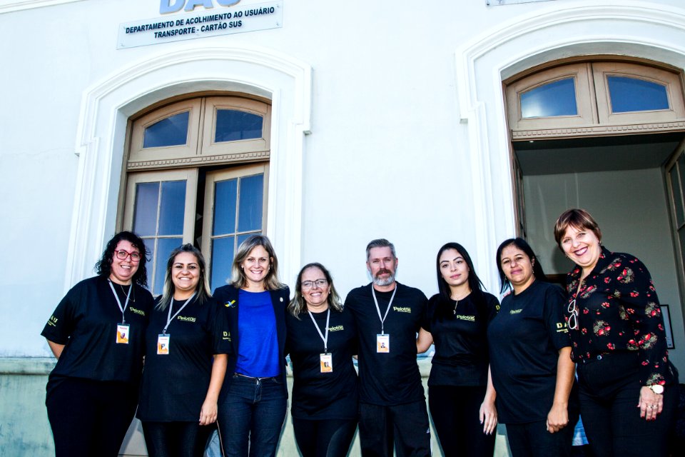 21.03.2019 - Prefeita Paula Mascarenhas e o vice Idemar Barz na inauguração do novo espaço de atendimento do Departamento de Assistência ao Usuário (DAU) e apresentação do modelo de transporte intermunicipal da SMS - Foto: Gustavo Vara
