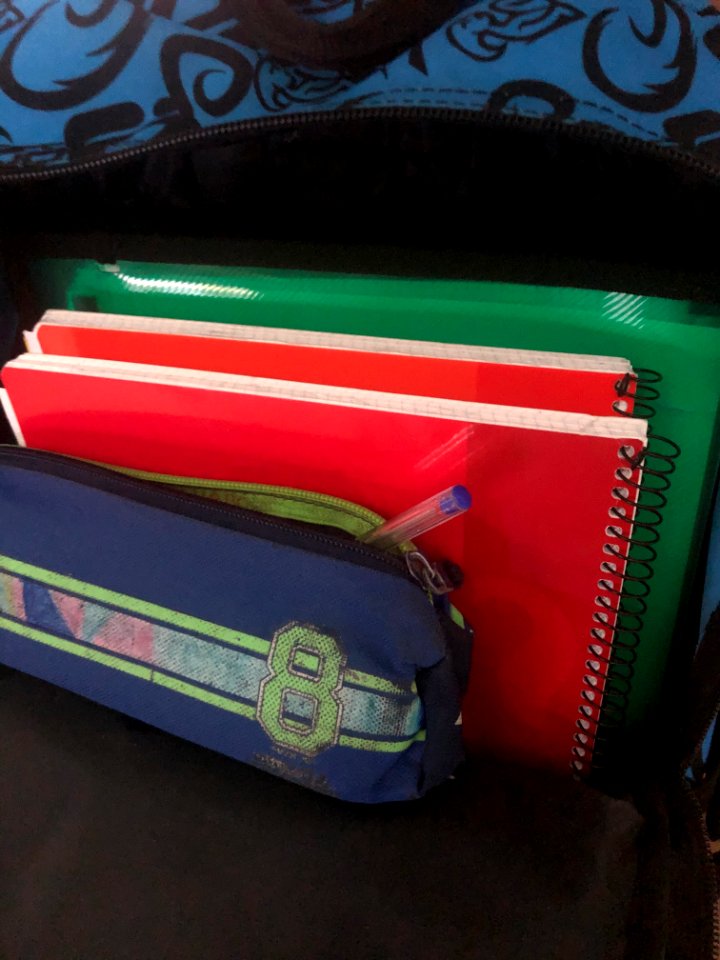 Foto 18:En la mochila - Punto