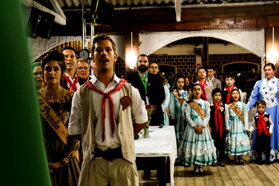 16.03.2019 - Vice-prefeito Idemar Barz no jantar e baile de posse da nova patronagem da União Gaúcha - Foto Michel Corvello